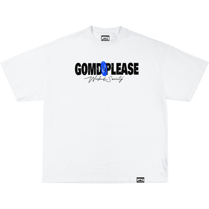 GOMD PLEASE TEE BLUE