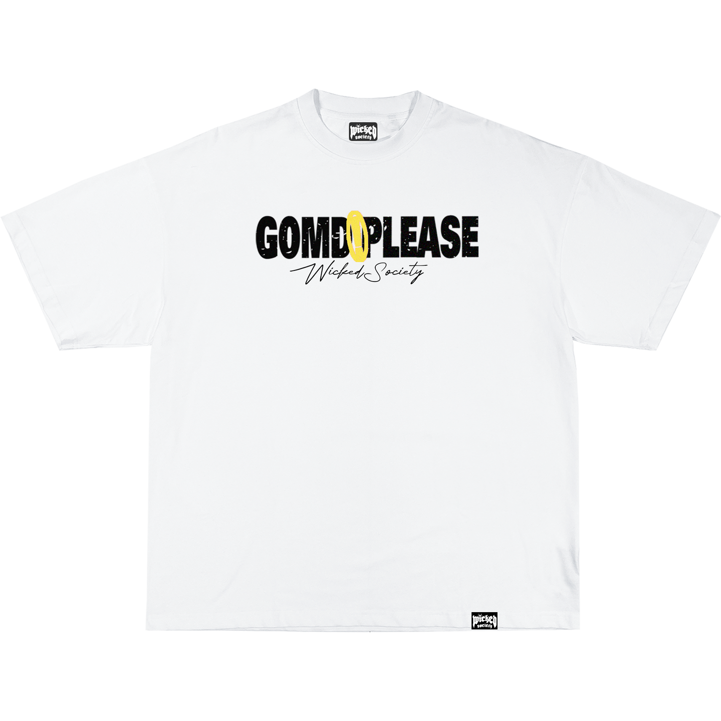 GOMD PLEASE TEE YELLOW