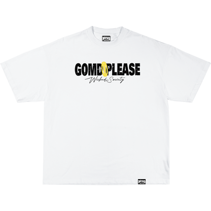 GOMD PLEASE TEE YELLOW